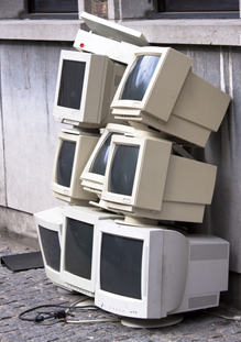 Electronics Recycling CRT Monitors