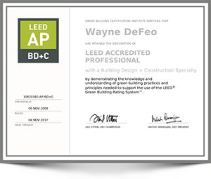 LEED AP Building Design and Construction