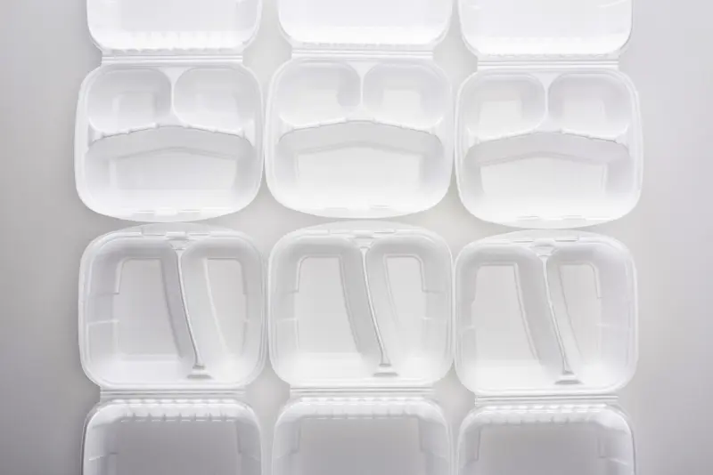 polystyrene tray